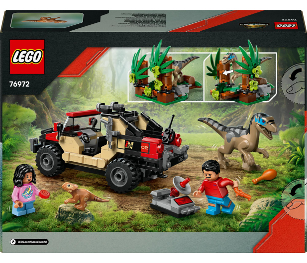 LEGO Jurassic World 76972 Ucieczka terenówką przed raptorem - 1331734 - zdjęcie 10